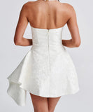 Elegant Plunging Evening Gown Dress for Women in Various Colors