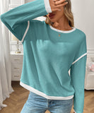Artist's Palette Round-Neck Knit Top