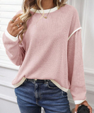 Artist's Palette Round-Neck Knit Top