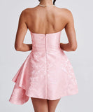Elegant Plunging Evening Gown Dress for Women in Various Colors