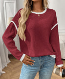 Artist's Palette Round-Neck Knit Top