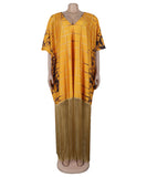 Vibrant Casual Fringed Dress for Effortless Summer Style