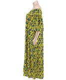 Plus Size Long Sleeve Maxi Dress Comfortable Stretchy Elegant