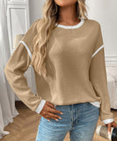 Artist's Palette Round-Neck Knit Top