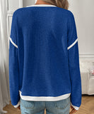 Artist's Palette Round-Neck Knit Top