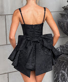 Elegant Strappy Evening Dress with Bowknot in Multiple Colors