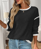 Artist's Palette Round-Neck Knit Top