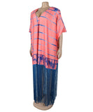 Vibrant Casual Fringed Dress for Effortless Summer Style