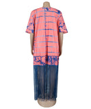 Vibrant Casual Fringed Dress for Effortless Summer Style