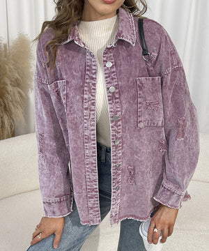 Color-Matched Women's Down Jacket with Thick Padding and Cowl Neck