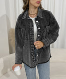 Color-Matched Women's Down Jacket with Thick Padding and Cowl Neck