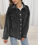 Color-Matched Women's Down Jacket with Thick Padding and Cowl Neck