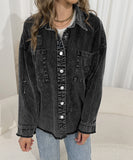 Color-Matched Women's Down Jacket with Thick Padding and Cowl Neck