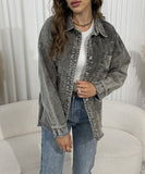 Color-Matched Women's Down Jacket with Thick Padding and Cowl Neck