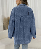 Color-Matched Women's Down Jacket with Thick Padding and Cowl Neck