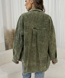 Color-Matched Women's Down Jacket with Thick Padding and Cowl Neck
