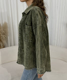 Color-Matched Women's Down Jacket with Thick Padding and Cowl Neck