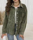 Color-Matched Women's Down Jacket with Thick Padding and Cowl Neck