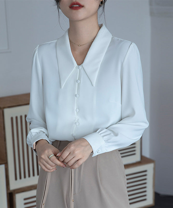 Pure Color Long Sleeve Shirt for Stylish Comfort