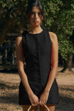 SLEEK SLEEVELESS MIDI SKIRT