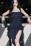 Enchanting Lace Split Dress for the Bold Woman