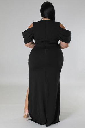 Chic Split Maxi Dress