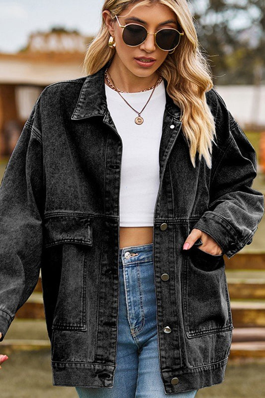 Chic Tailored Short Coat with Classic Lapels
