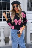 Chic Bow Accent Sweater