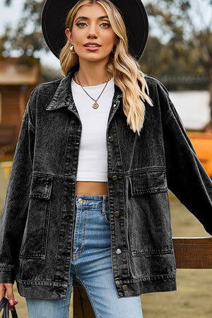 Chic Tailored Short Coat with Classic Lapels