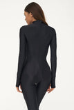 Chic Long Sleeve Yoga Jumpsuit for Active Lifestyle