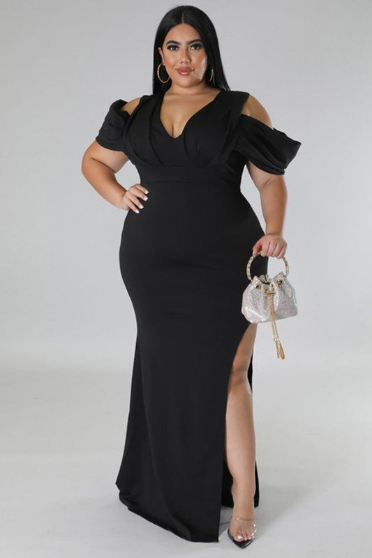 Chic Split Maxi Dress