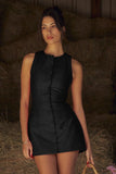 SLEEK SLEEVELESS MIDI SKIRT