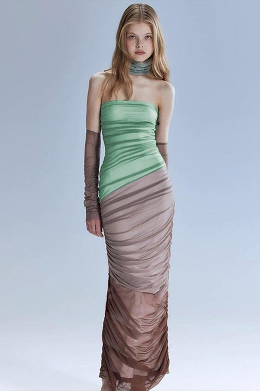 Chic High-Waisted Neck Skirt for Effortless Elegance