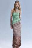 Chic High-Waisted Neck Skirt for Effortless Elegance