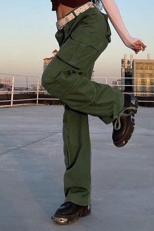 Relaxed Fit Adjustable Denim Overalls