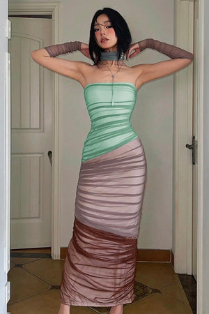 Chic High-Waisted Neck Skirt for Effortless Elegance