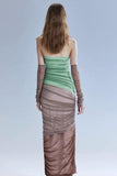 Chic High-Waisted Neck Skirt for Effortless Elegance
