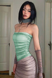 Chic High-Waisted Neck Skirt for Effortless Elegance