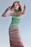 Chic High-Waisted Neck Skirt for Effortless Elegance