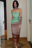 Chic High-Waisted Neck Skirt for Effortless Elegance