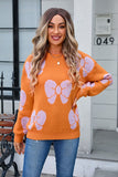 Chic Bow Accent Sweater