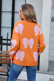 Chic Bow Accent Sweater
