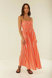 Chic One-Line Collar Casual Dress