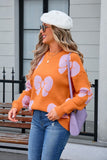 Chic Bow Accent Sweater