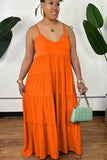 Vibrant Bohemian Sleeveless Halter Dress