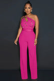 Chic Solid Color Jumpsuit