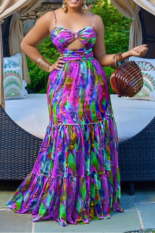 Vibrant Sleeveless Halter Dress for Every Occasion