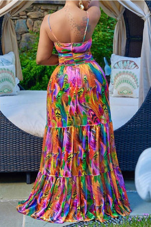 Vibrant Sleeveless Halter Dress for Every Occasion