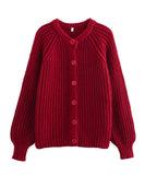 Classic Slim-Fit Cardigan Coat For Women Long-Sleeve