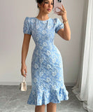 Body-Hugging Casual Dress for Versatile Occasions in Three Colors